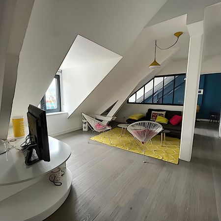 Duplex De Standing En Centre-Ville Avec Parking, Proche Port Et Plage - Fr-1-361-377 Granville Ngoại thất bức ảnh