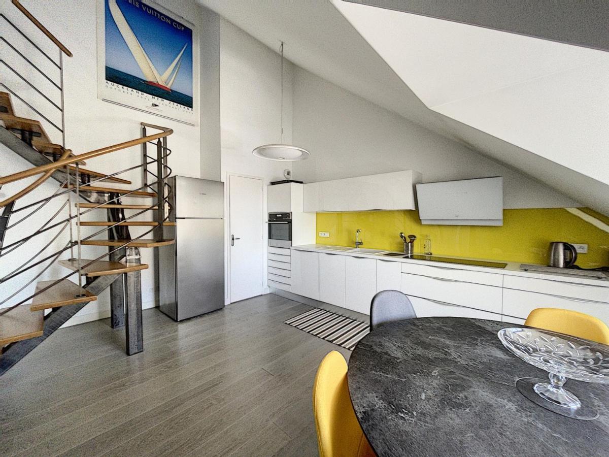 Duplex De Standing En Centre-Ville Avec Parking, Proche Port Et Plage - Fr-1-361-377 Granville Ngoại thất bức ảnh