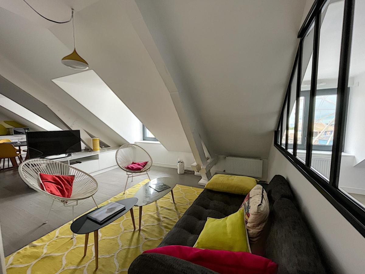Duplex De Standing En Centre-Ville Avec Parking, Proche Port Et Plage - Fr-1-361-377 Granville Ngoại thất bức ảnh