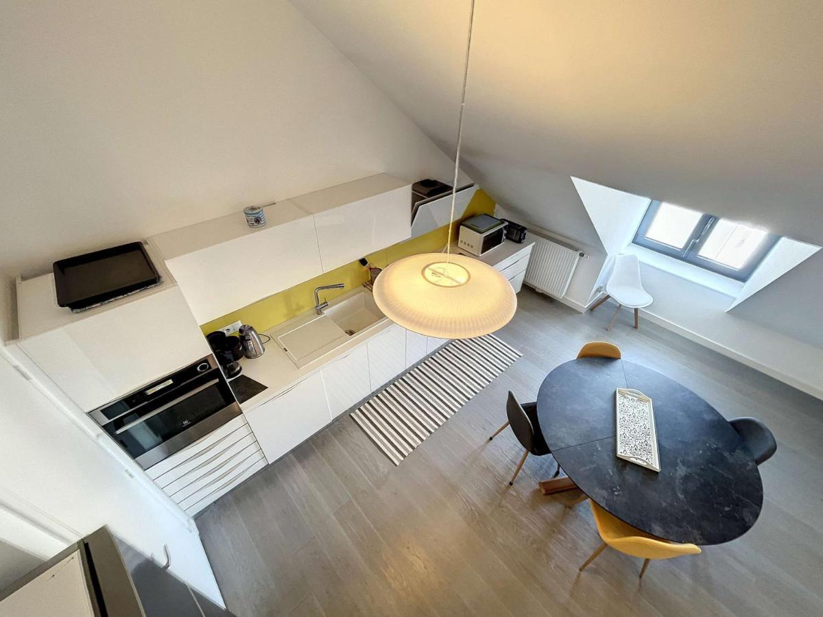 Duplex De Standing En Centre-Ville Avec Parking, Proche Port Et Plage - Fr-1-361-377 Granville Ngoại thất bức ảnh