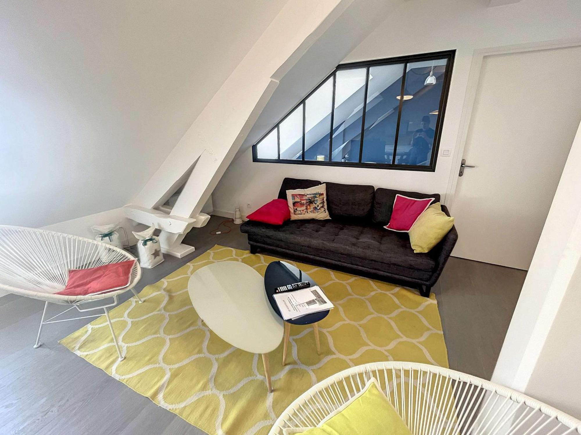 Duplex De Standing En Centre-Ville Avec Parking, Proche Port Et Plage - Fr-1-361-377 Granville Ngoại thất bức ảnh